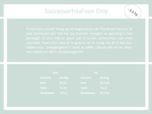 Succesverhaal Emy The Body Practice