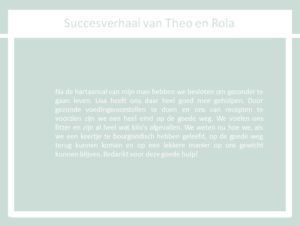 Succesverhaal van Theo en Rola the body practice