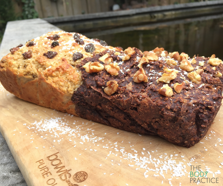 Duopenotti bananenbrood gezonde snack