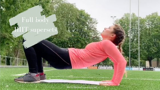 full body hiit supersets workout
